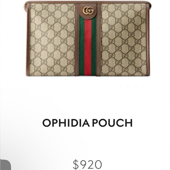 Gucci Ophidia Monogram Clutch - Picture 2 of 16